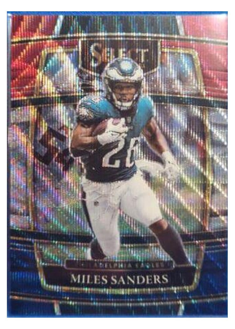 2021 Panini Select Base Set Miles Sanders #28 card