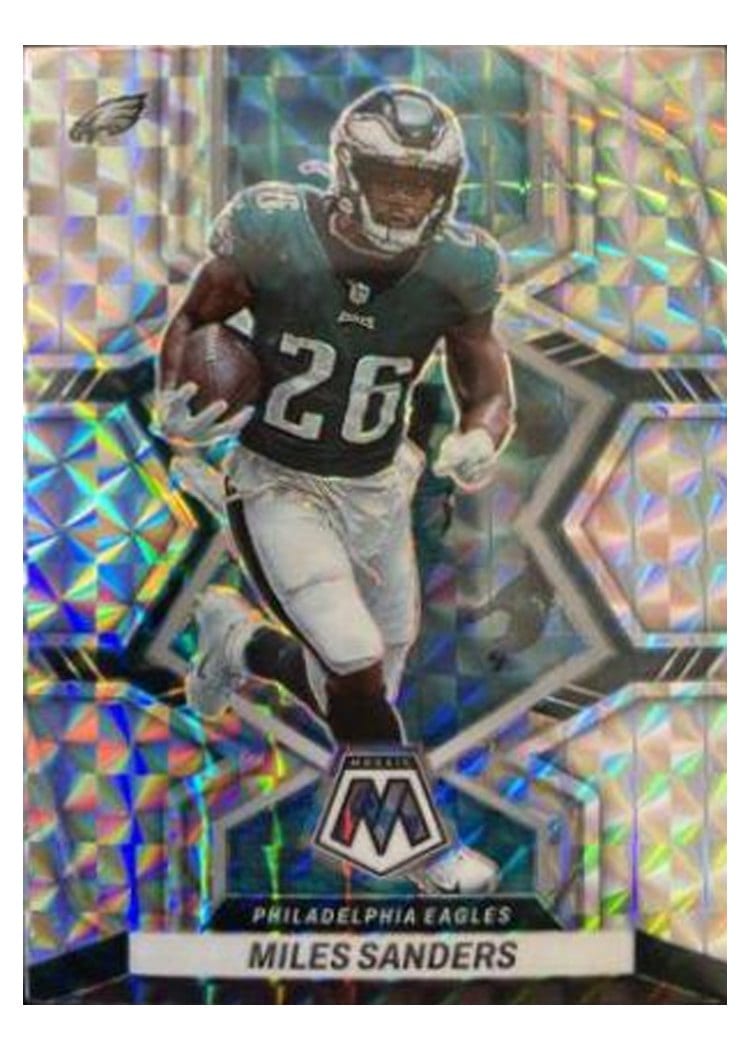 2022 Panini Mosaic Base Set Miles Sanders Mosaic #157 card