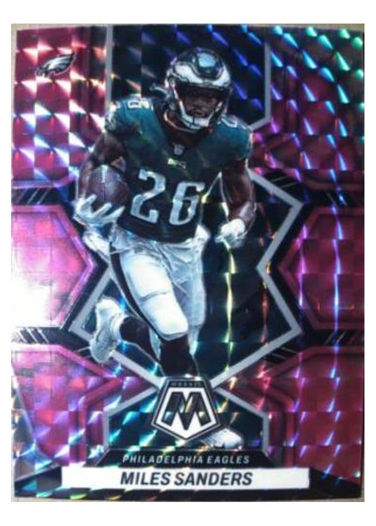 2022 Panini Mosaic Base Set Miles Sanders #157 card