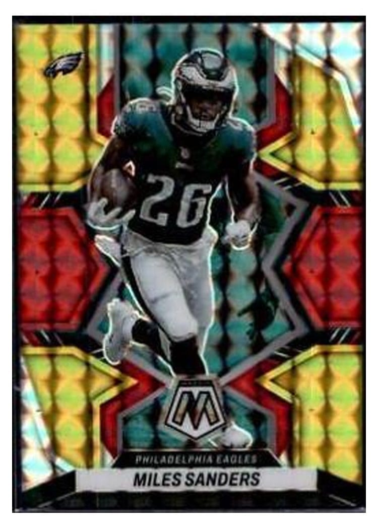 2022 Panini Mosaic Base Set Miles Sanders #157 card
