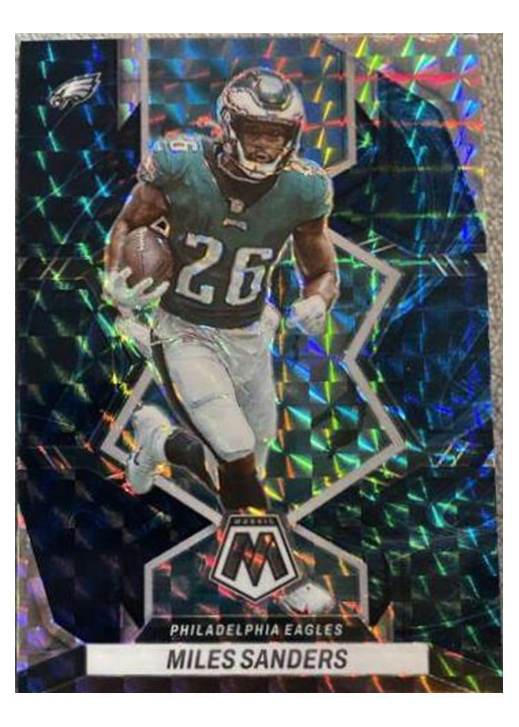 2022 Panini Mosaic Base Set Miles Sanders #157 card