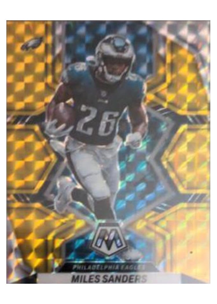 2022 Panini Mosaic Base Set Miles Sanders #157 card