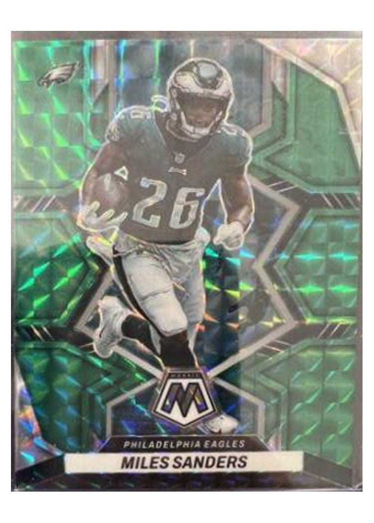 2022 Panini Mosaic Base Set Miles Sanders #157 card