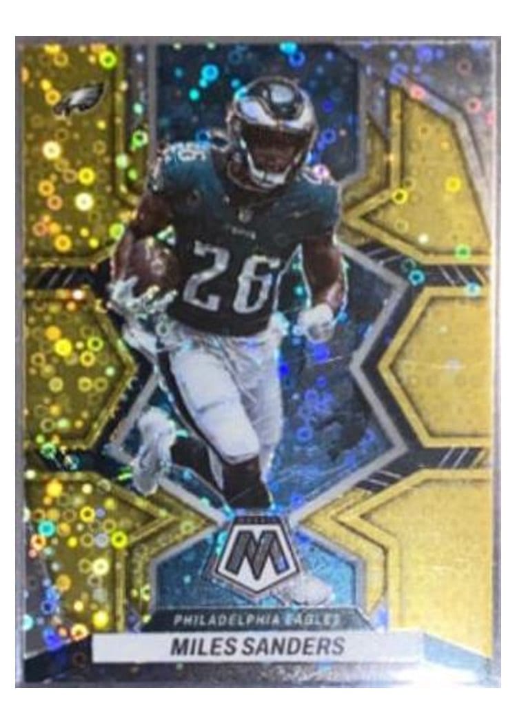 2022 Panini Mosaic Base Set Miles Sanders #157 card