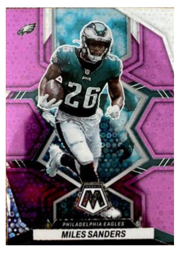 2022 Panini Mosaic Base Set Miles Sanders #157 card