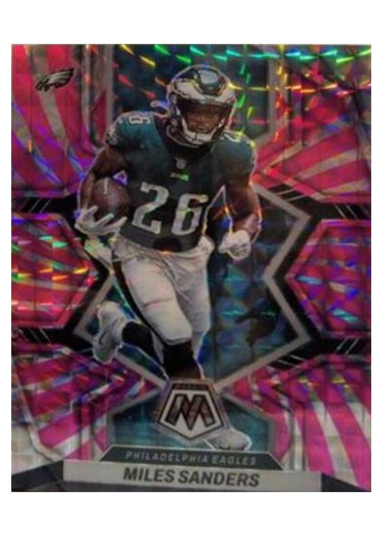 2022 Panini Mosaic Base Set Miles Sanders #157 card