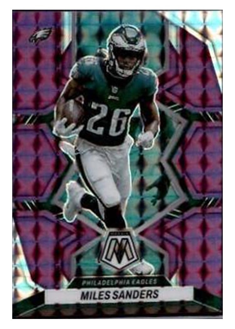 2022 Panini Mosaic Base Set Miles Sanders #157 card