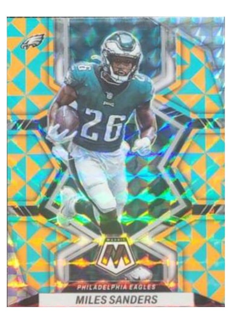 2022 Panini Mosaic Base Set Miles Sanders #157 card