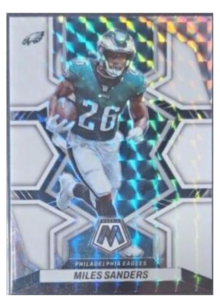 2022 Panini Mosaic Base Set Miles Sanders #157 card
