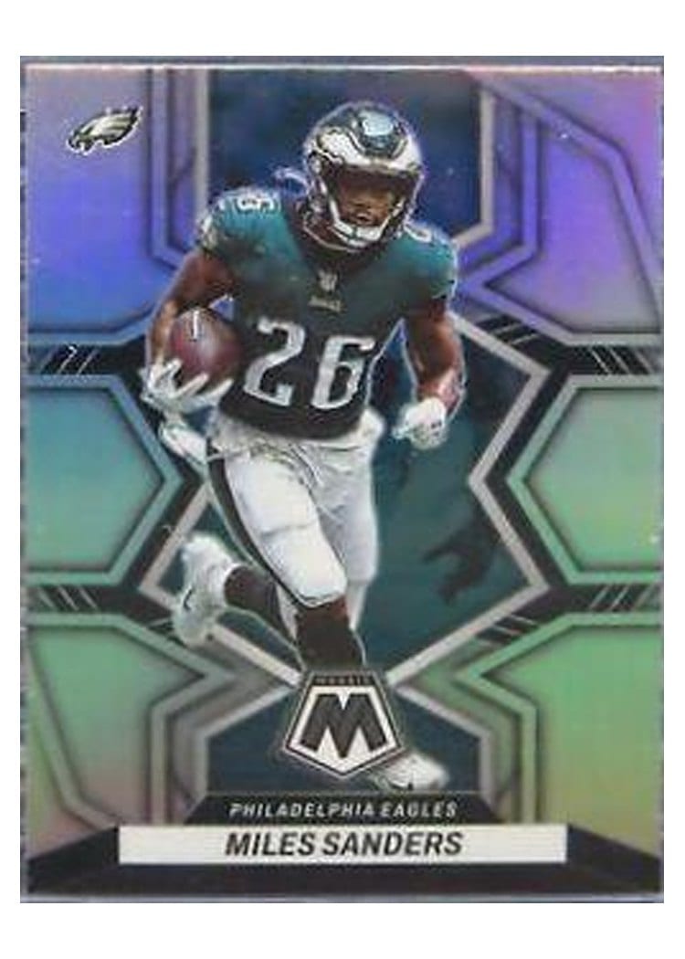 2022 Panini Mosaic Base Set Miles Sanders #157 card