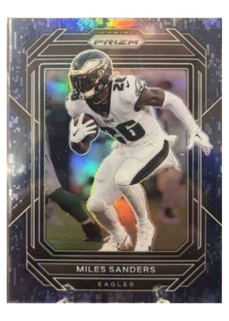 2022 Panini Prizm Base Set Miles Sanders #235 card