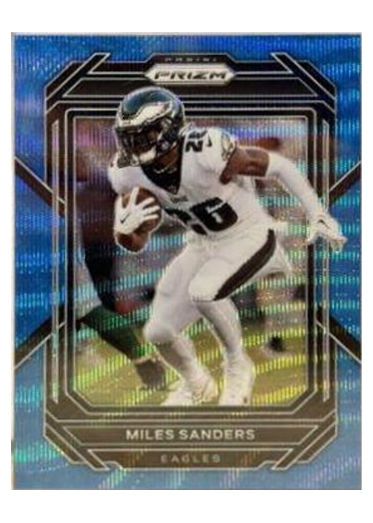 2022 Panini Prizm Base Set Miles Sanders #235 card