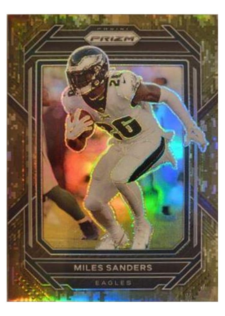 2022 Panini Prizm Base Set Miles Sanders #235 card