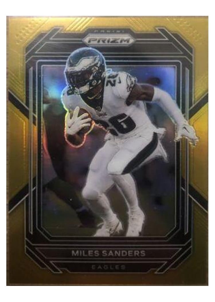 2022 Panini Prizm Base Set Miles Sanders #235 card