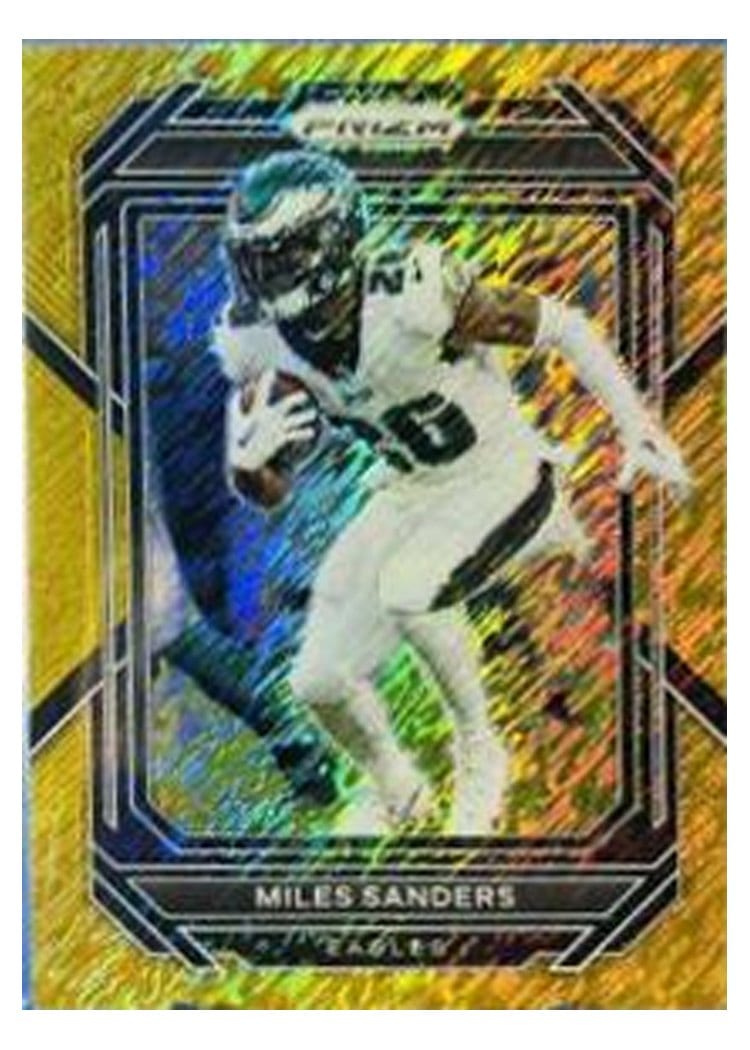 2022 Panini Prizm Base Set Miles Sanders #235 card