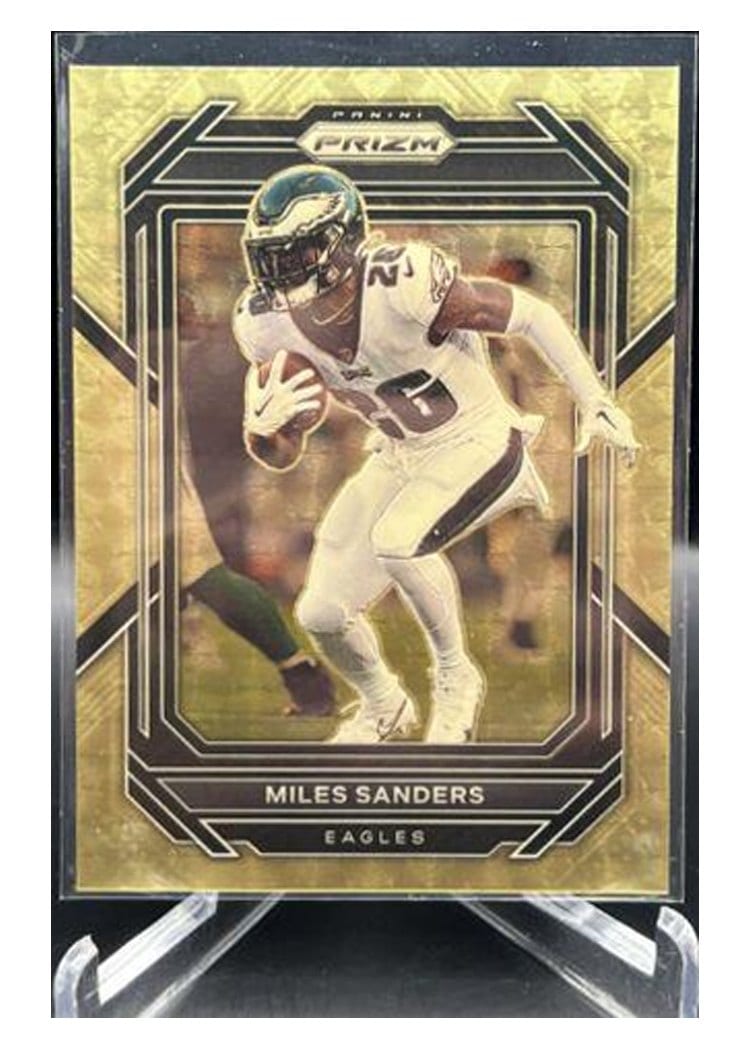 2022 Panini Prizm Base Set Miles Sanders #235 card