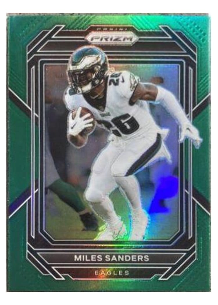 2022 Panini Prizm Base Set Miles Sanders #235 card