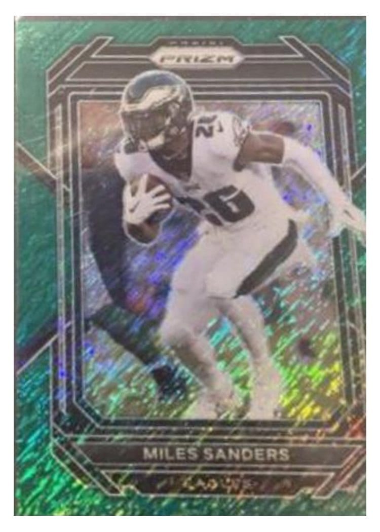2022 Panini Prizm Base Set Miles Sanders #235 card