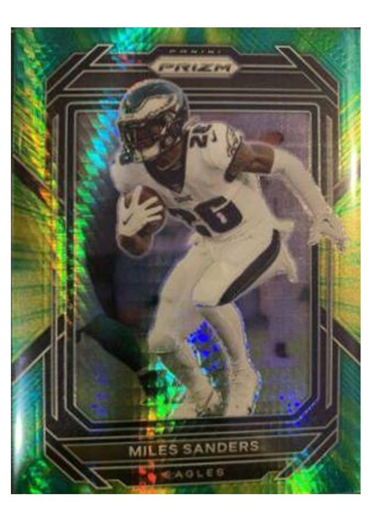 2022 Panini Prizm Base Set Miles Sanders #235 card
