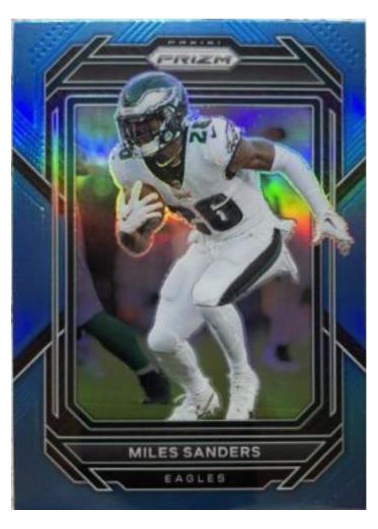 2022 Panini Prizm Base Set Miles Sanders #235 card