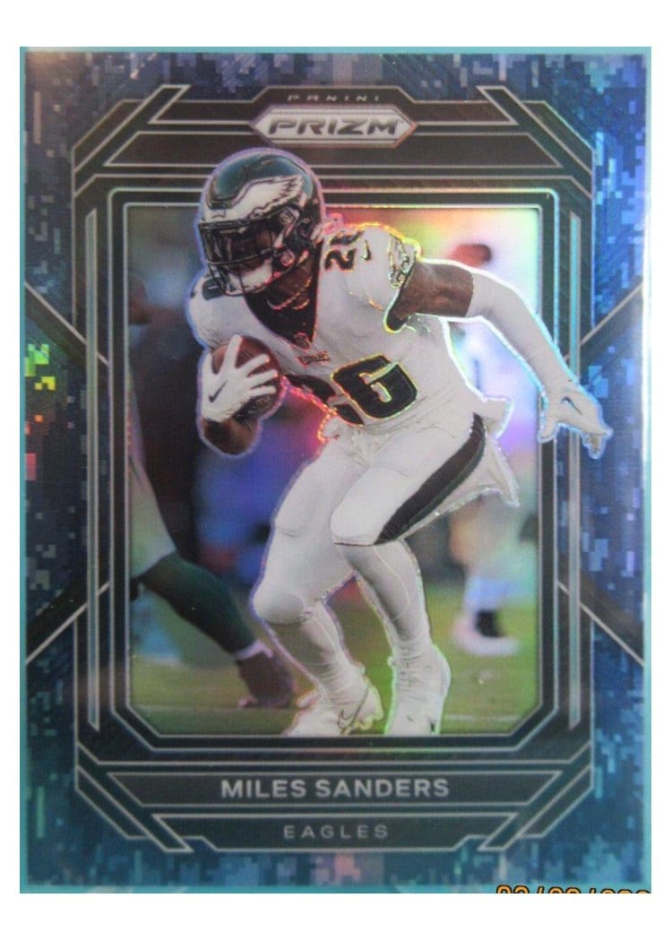 2022 Panini Prizm Base Set Miles Sanders #235 card