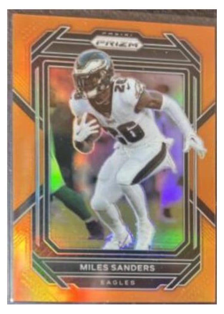 2022 Panini Prizm Base Set Miles Sanders #235 card