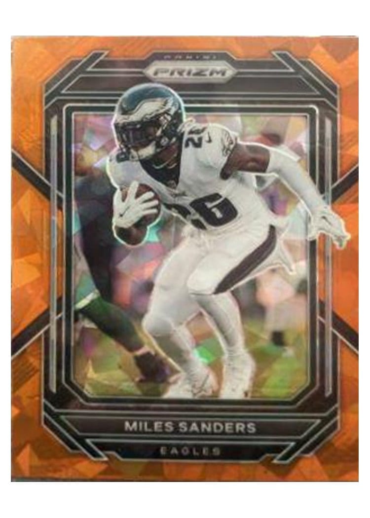 2022 Panini Prizm Base Set Miles Sanders #235 card