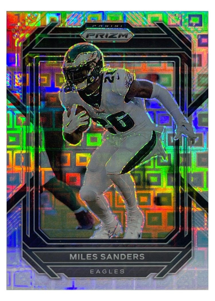 2022 Panini Prizm Base Set Miles Sanders #235 card