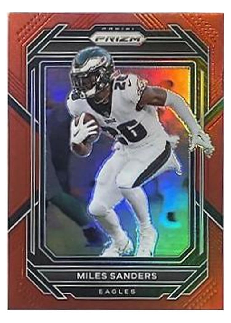 2022 Panini Prizm Base Set Miles Sanders #235 card