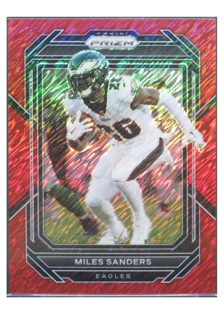 2022 Panini Prizm Base Set Miles Sanders #235 card