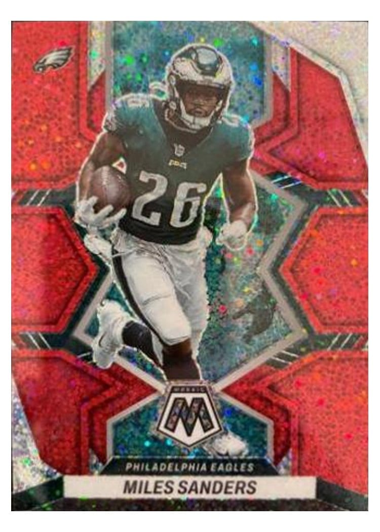2022 Panini Prizm Base Set Miles Sanders #235 card