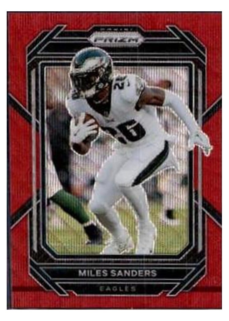 2022 Panini Prizm Base Set Miles Sanders #235 card