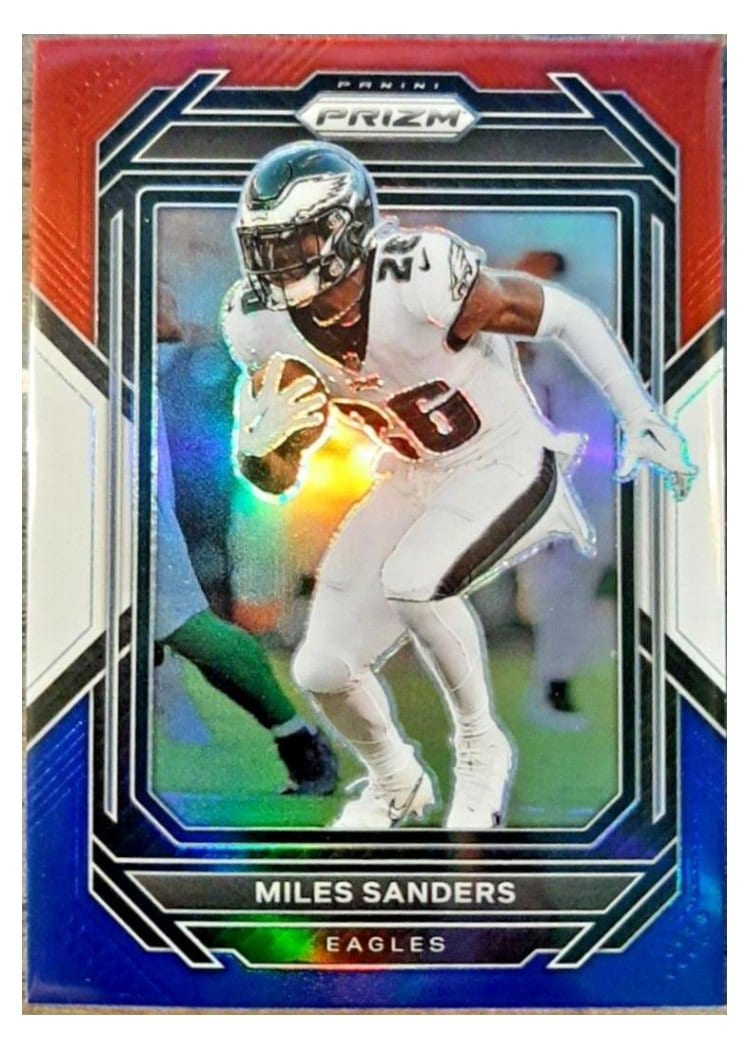 2022 Panini Prizm Base Set Miles Sanders #235 card