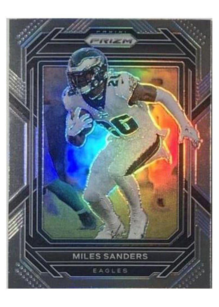 2022 Panini Prizm Base Set Miles Sanders #235 card