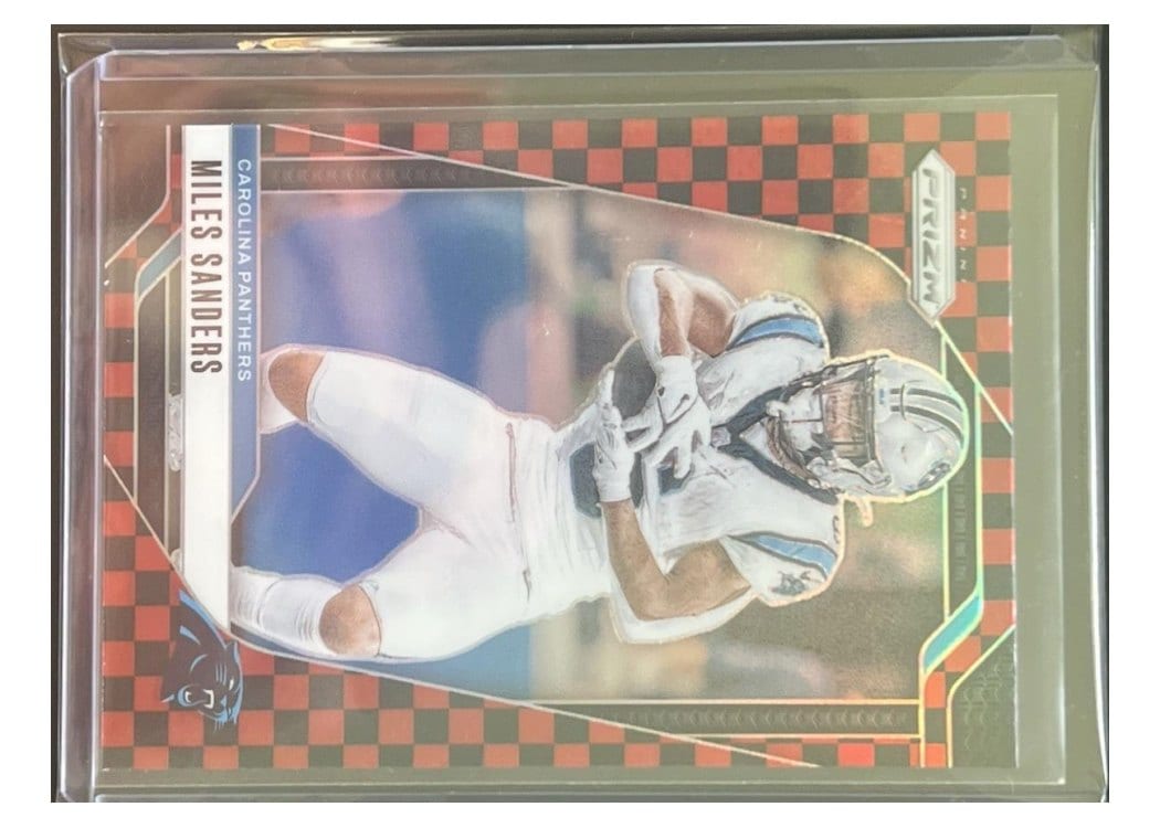 2024 Panini Prizm Base Set Miles Sanders #38 card