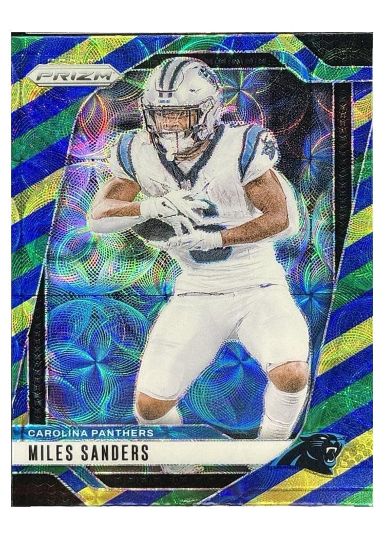 2024 Panini Prizm Base Set Miles Sanders #38 card