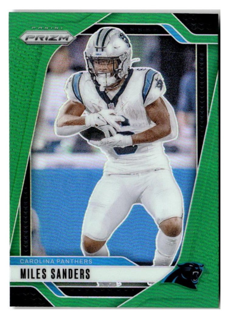 2024 Panini Prizm Base Set Miles Sanders #38 card
