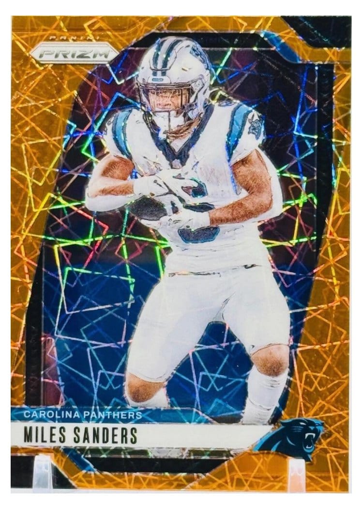 2024 Panini Prizm Base Set Miles Sanders #38 card