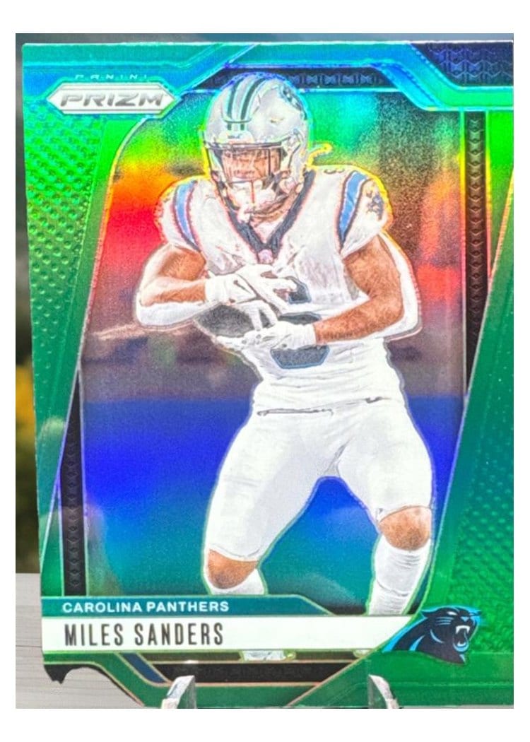 2024 Panini Prizm Base Set Miles Sanders #38 card