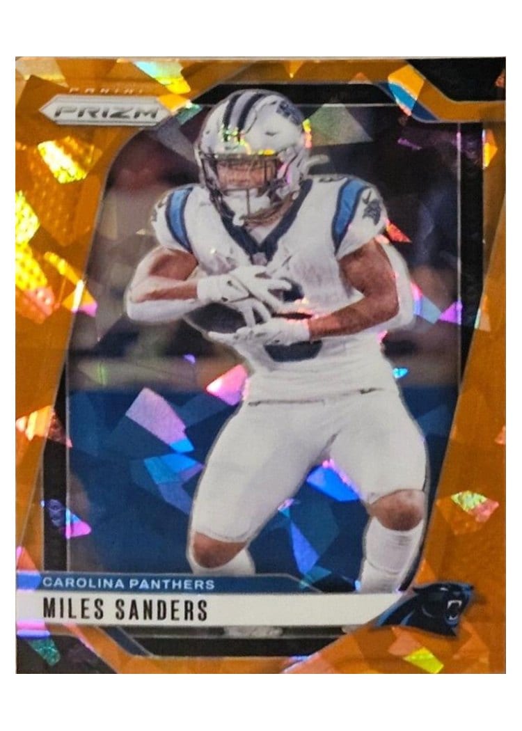 2024 Panini Prizm Base Set Miles Sanders #38 card