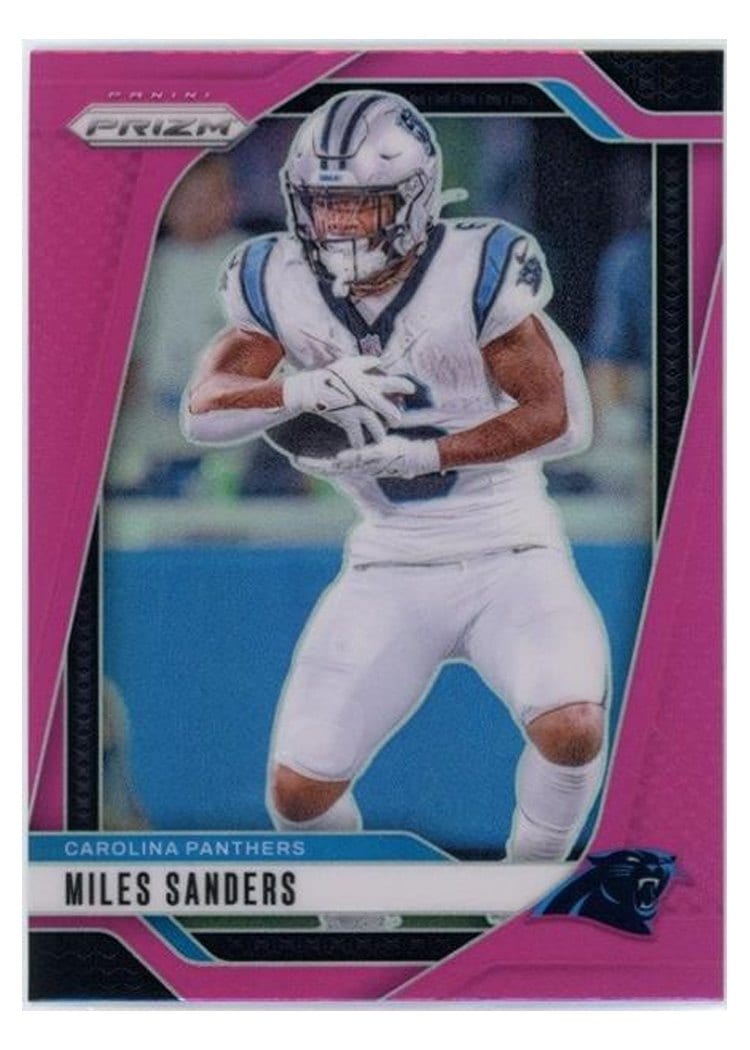 2024 Panini Prizm Base Set Miles Sanders #38 card