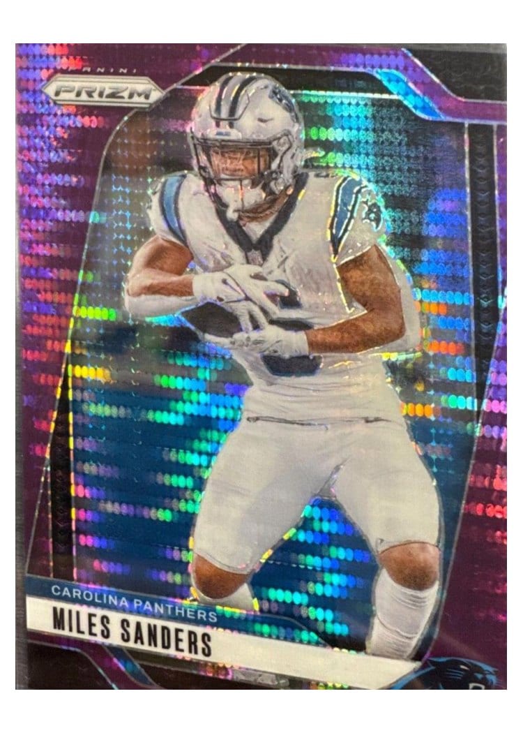 2024 Panini Prizm Base Set Miles Sanders #38 card