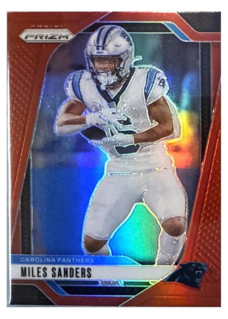 2024 Panini Prizm Base Set Miles Sanders #38 card