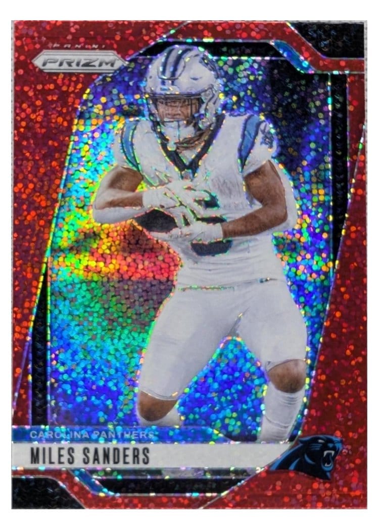 2024 Panini Prizm Base Set Miles Sanders #38 card