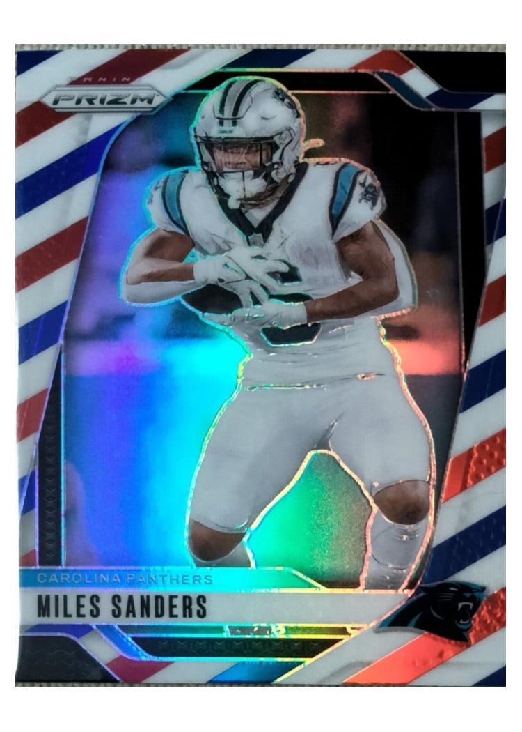 2024 Panini Prizm Base Set Miles Sanders #38 card
