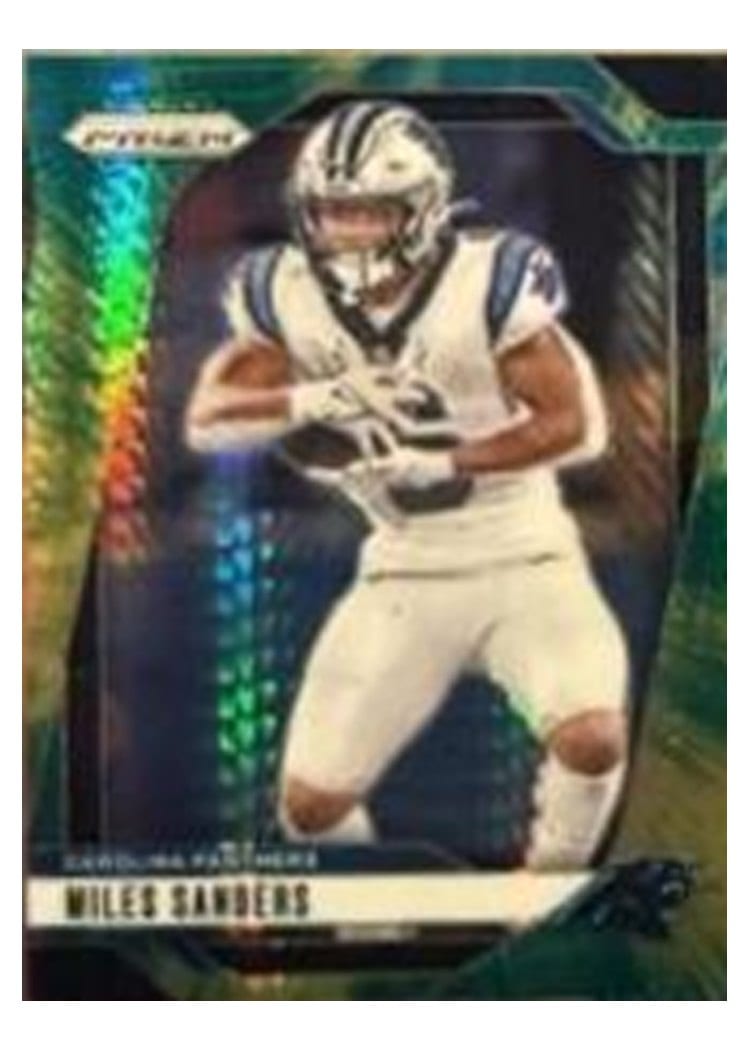 2024 Panini Prizm Base Set Miles Sanders #38 card