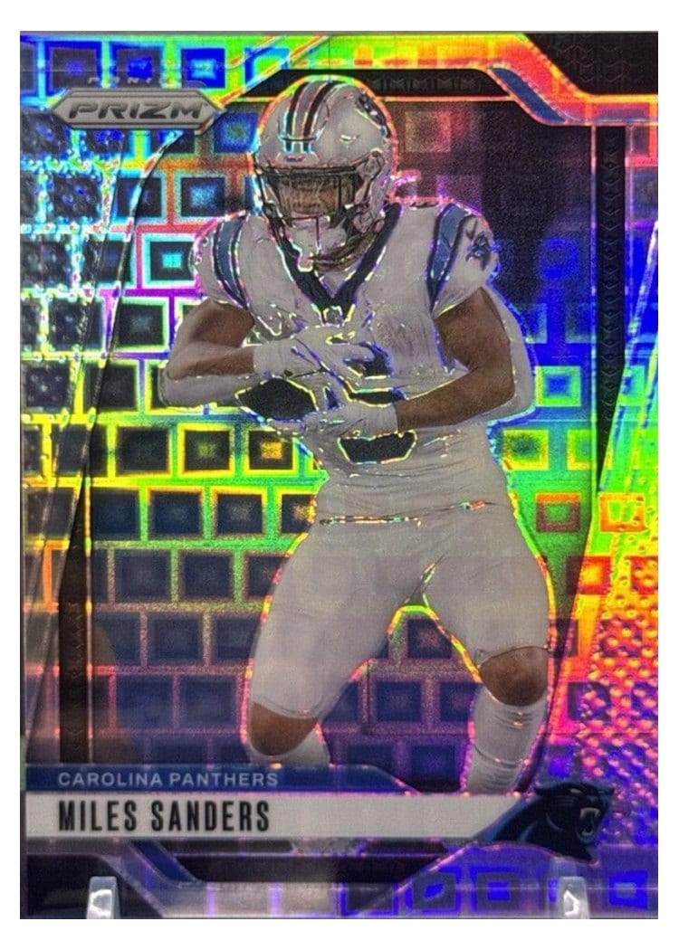 2024 Panini Prizm Base Set Miles Sanders #38 card