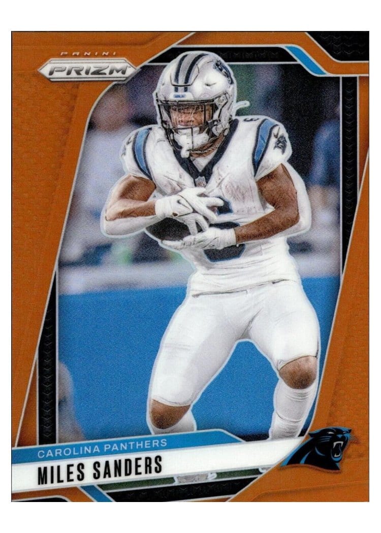 2024 Panini Prizm Base Set Miles Sanders #38 card