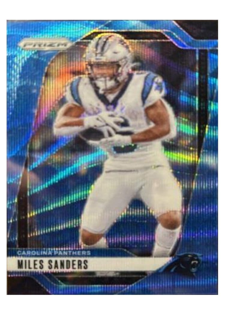 2024 Panini Prizm Base Set Miles Sanders #38 card