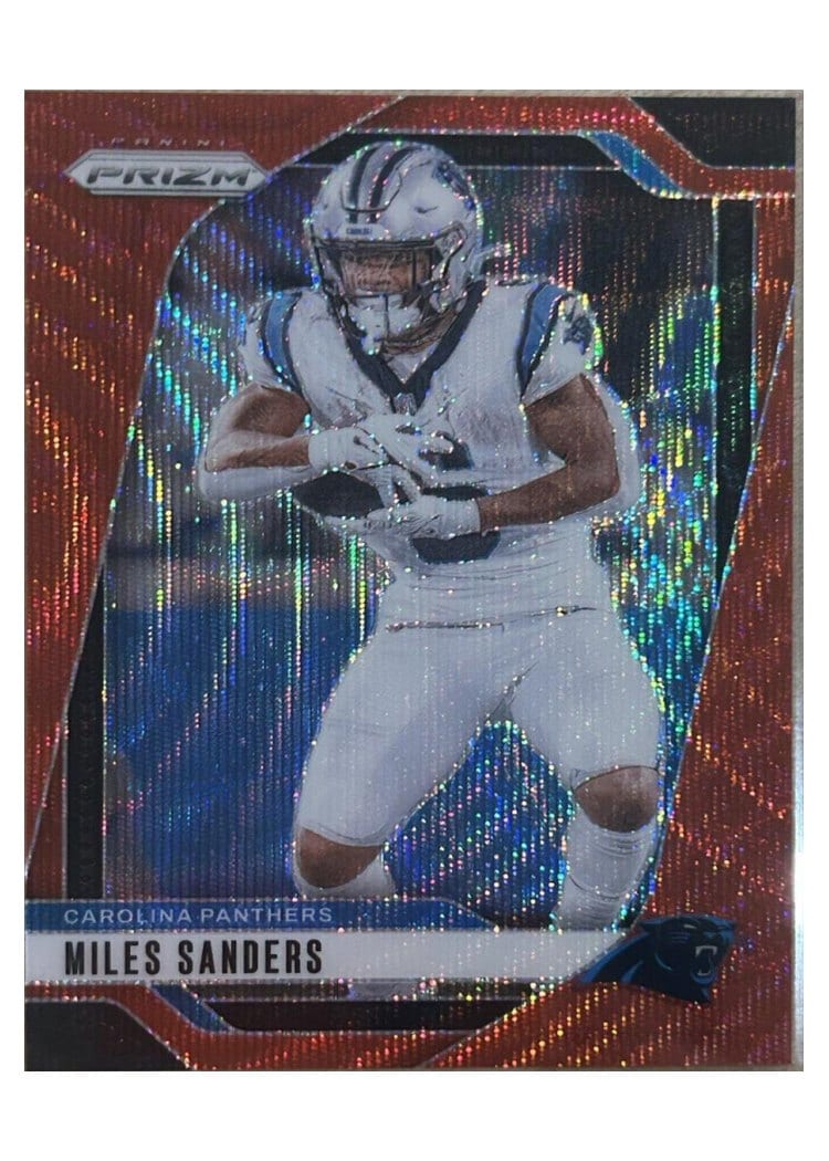 2024 Panini Prizm Base Set Miles Sanders #38 card